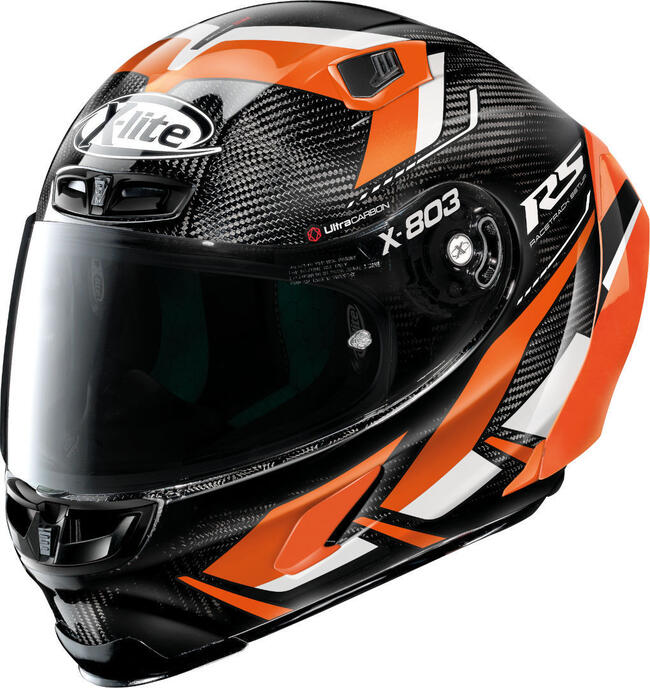 Xlite Caschi Integrali Carbon/arancio