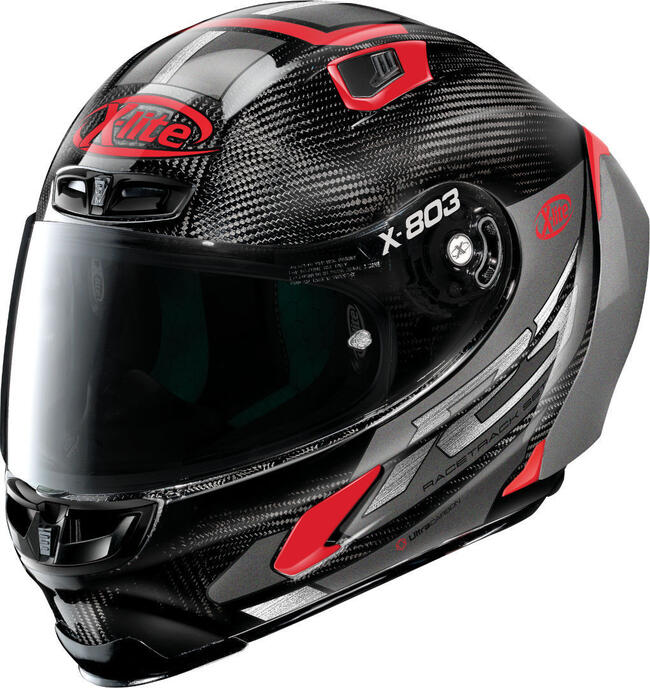 Xlite Caschi Integrali Carbon/rosso