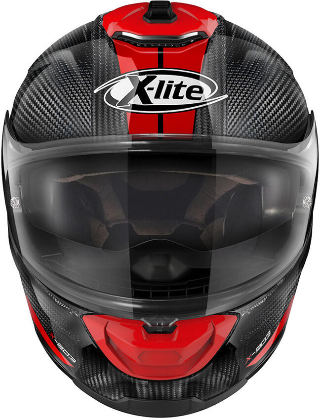 Caschi Integrali Carbon/rosso Xlite