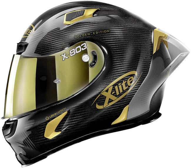 Caschi Integrali Carbon/gold Xlite