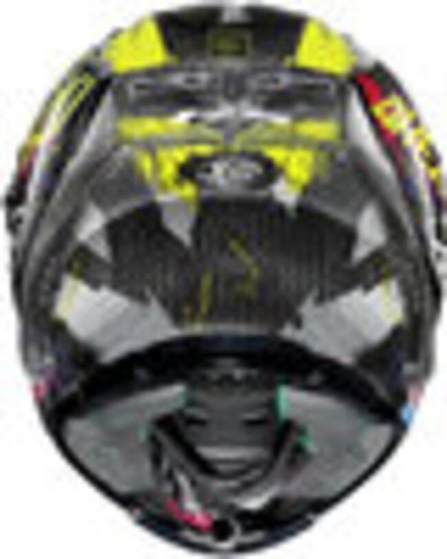 Casco Integrale X-803 Rs U.c. Holeshot 034 Carbon Blu Yellow X-lite