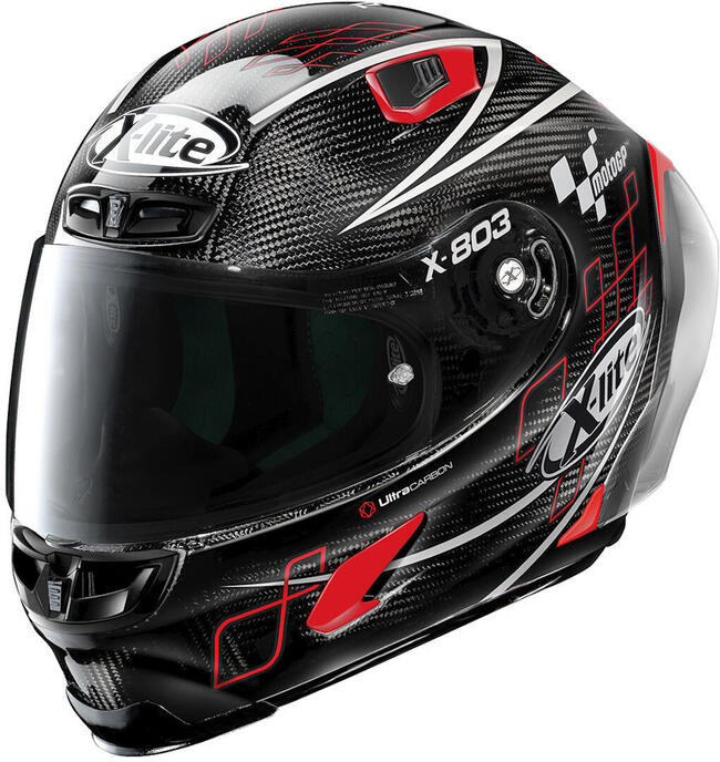 Casco Integrale X-803 Rs U.c. Motogp 031 Carbon Red X-lite