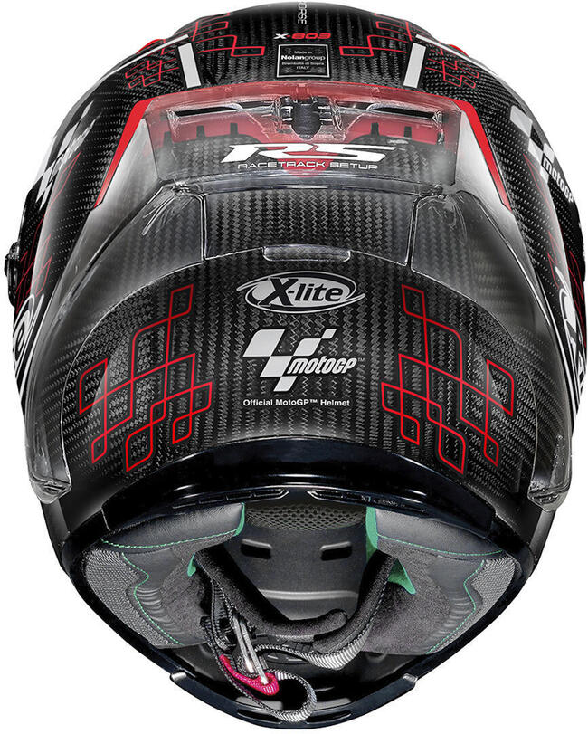 Casco Integrale X-803 Rs U.c. Motogp 031 Carbon Red X-lite