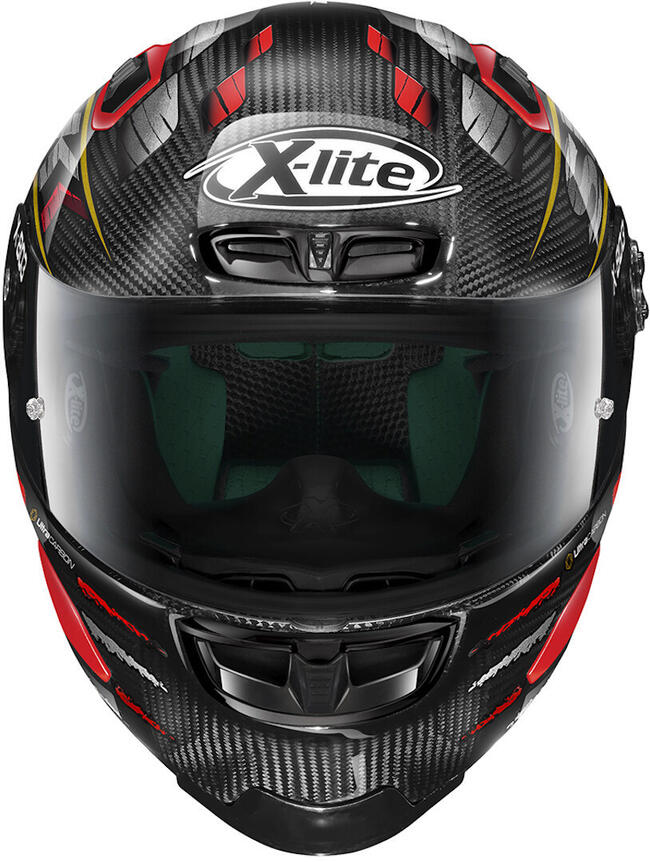 Xlite Caschi Integrali Carbon/rosso