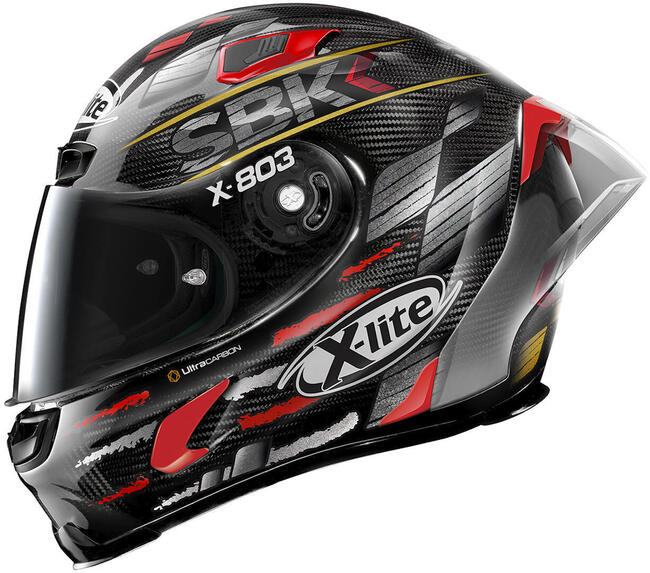 Caschi Integrali Carbon/rosso Xlite