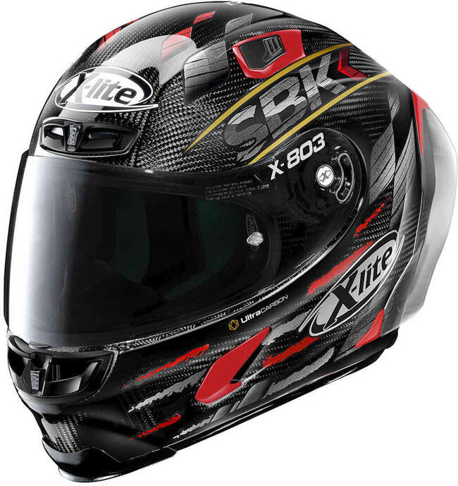 Xlite Caschi Integrali Carbon/rosso