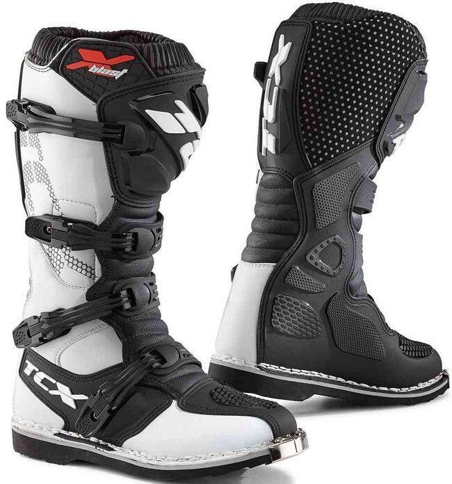 Tcx Scarpe Da Moto Bianco Uomo