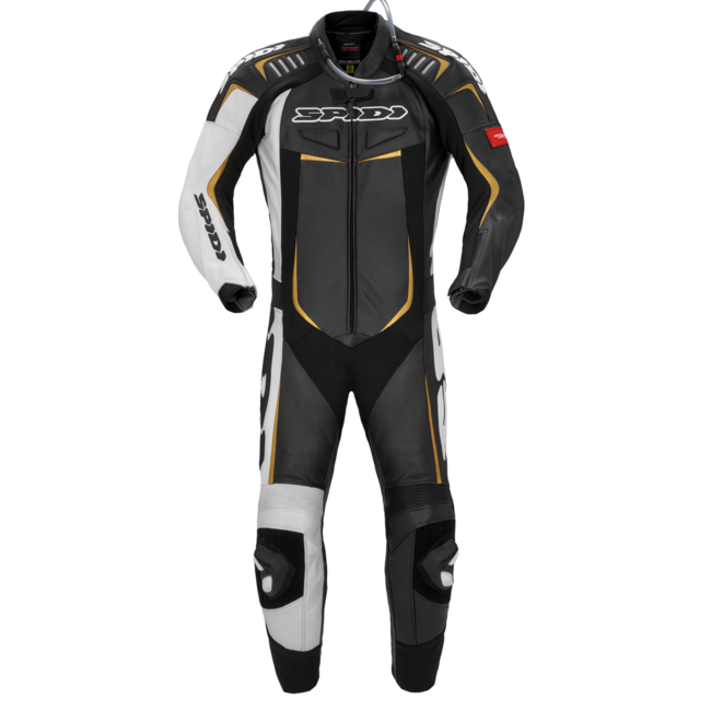 Tuta In Pelle Track Wind Pro Suit Uomo Spidi Bianco Rosso/nero Nero/bianco Rosso/giallo Nero/oro