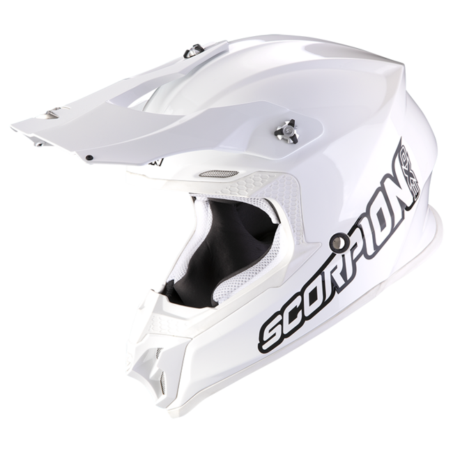 Scorpion Caschi Cross Bianco