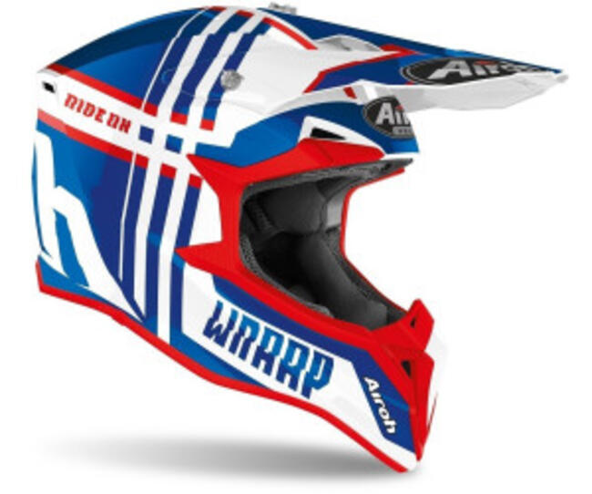 Casco Cross Wraap Broken Airoh