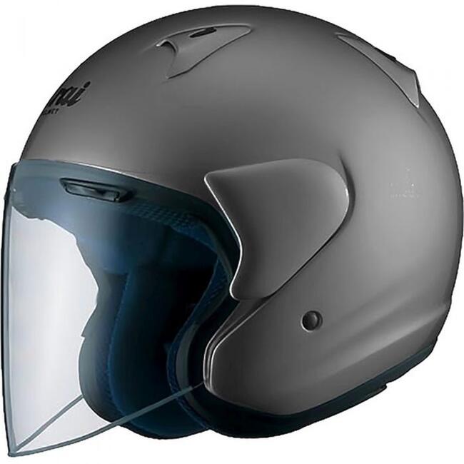 Casco Jet Arai Sz-f Gun Metallic Frost