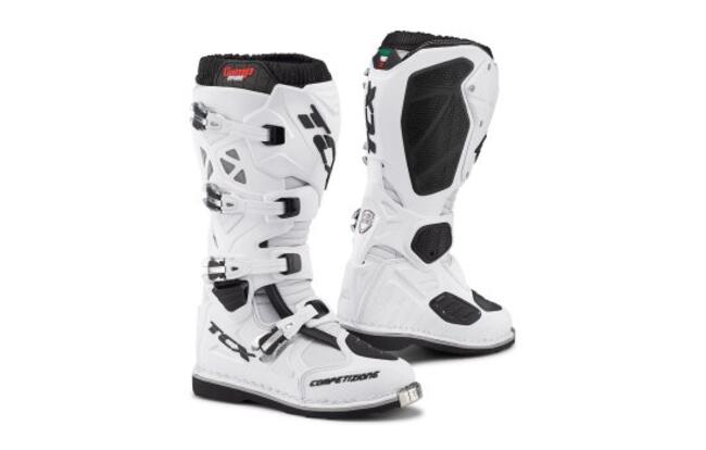 Tcx Scarpe Da Moto Bianco Uomo