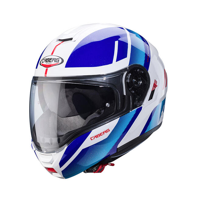 Caberg Caschi Modulari Bianco/rosso/blu Unisex