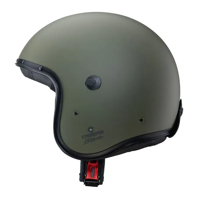Caberg Caschi Jet Verde Militare Unisex