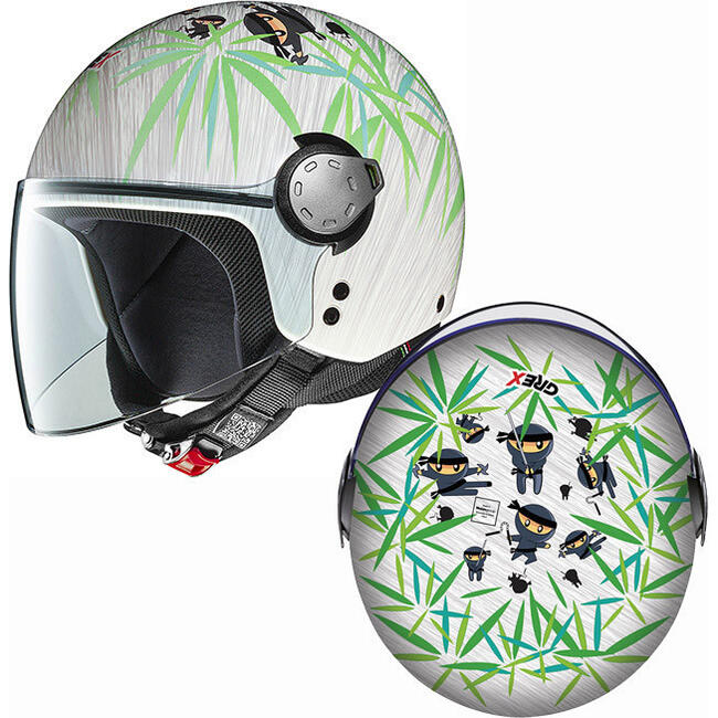 Casco Jet Bambino G1.1 Artwork 051 Ninja Grex