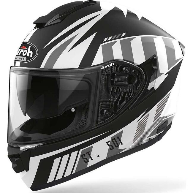 Casco Integrale St 501 Blade Bianco Opaco In Fibra Airoh - Fuorigiriweb