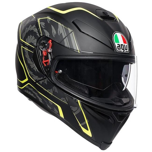 Agv Caschi Integrali Nero/giallo