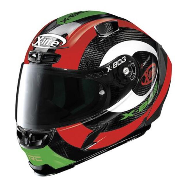 Xlite Caschi Integrali Carbon/rosso