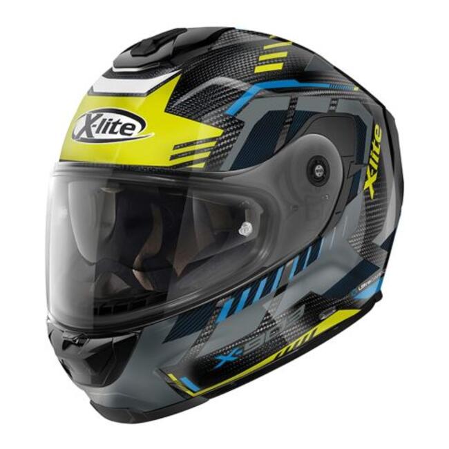 Xlite Caschi Integrali Carbon/giallo