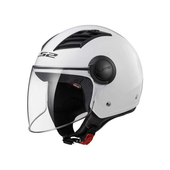 Casco Jet Ls2 Of562 Airflow Metropolis Bianco