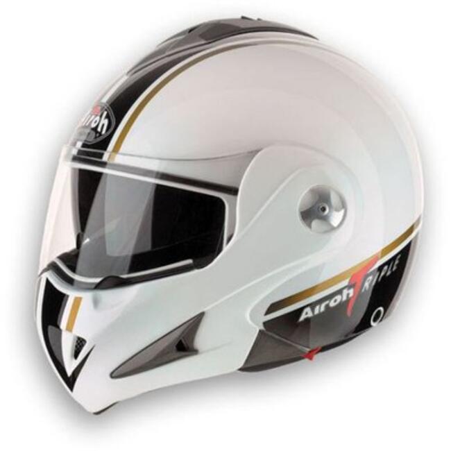 Casco Modulare Mathisse Rs X Triple Bianco Airoh - Fuorigiriweb