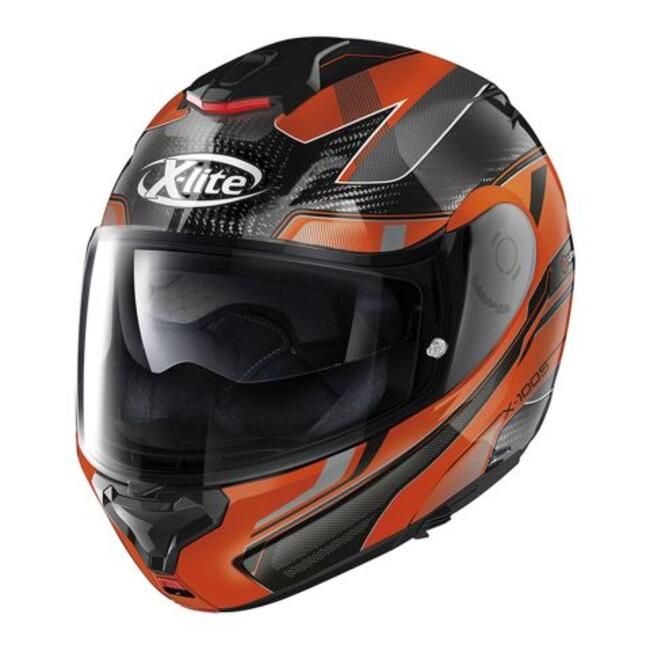 Xlite Caschi Modulari Carbon/arancio