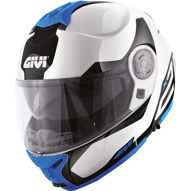 Casco X.21 Challenger Spirit Bianco Blu Givi