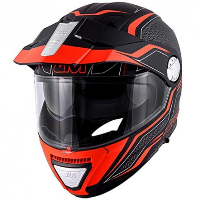 Givi Caschi Modulari Nero/arancio