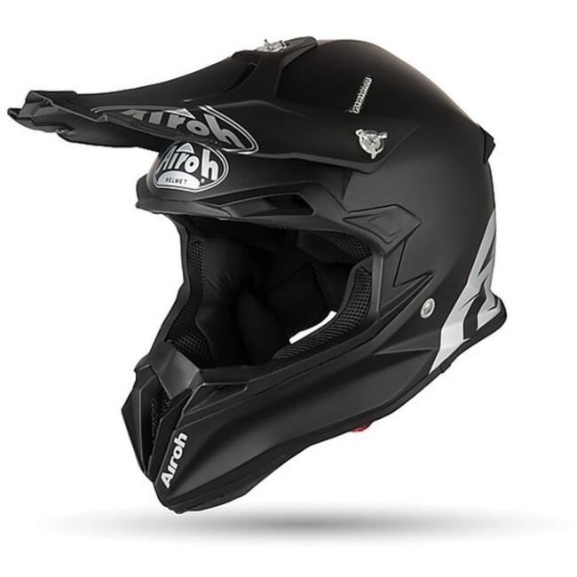 Casco Cross Terminator Open Vision Nero Opaco Airoh - Fuorigiriweb