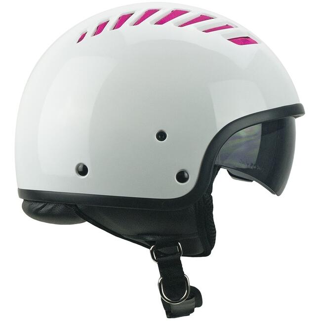 Cgm Caschi Demijet Bianco/rosa