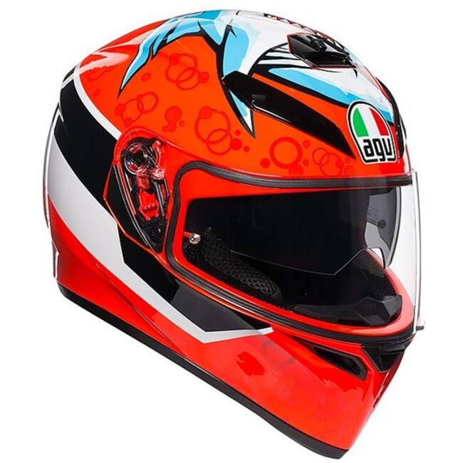 Agv Caschi Integrali Rosso