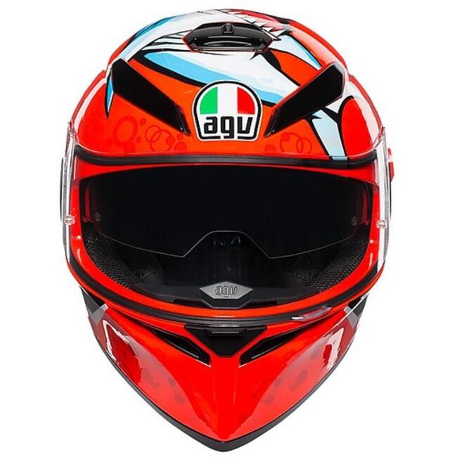 Agv Caschi Integrali Rosso