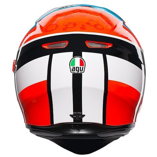 Agv Caschi Integrali Rosso