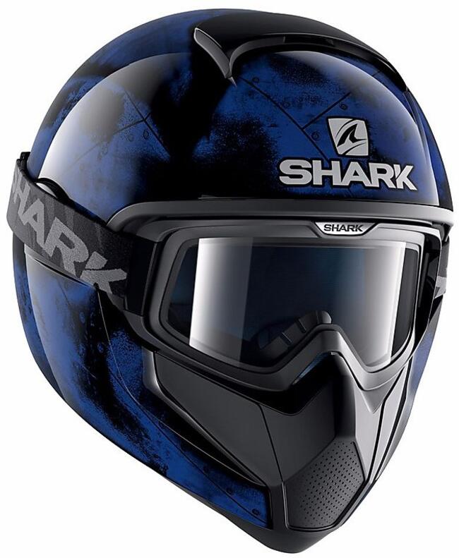 Caschi Integrali Nero/blu Shark