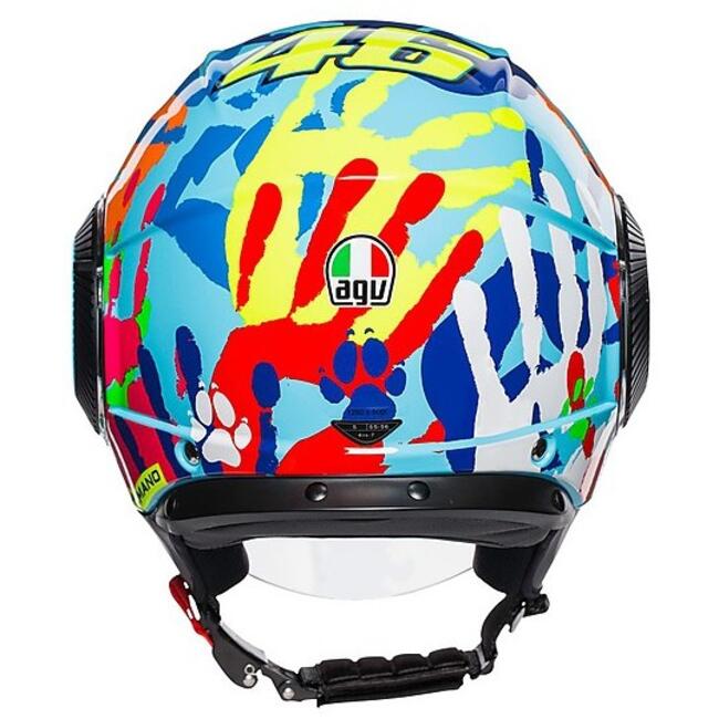 Casco Jet Agv Orbyt E2205 Solid Misano 2014