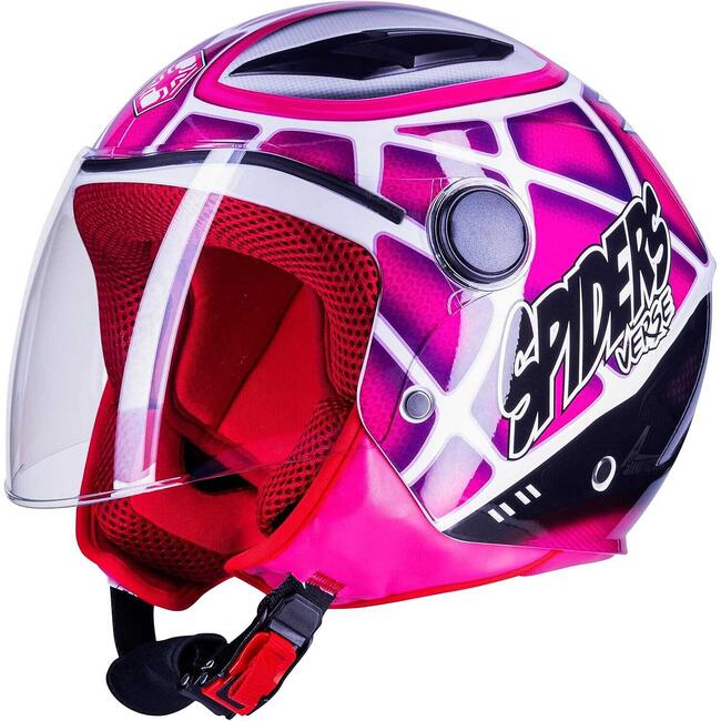 One Caschi Jet Rosa Bambino