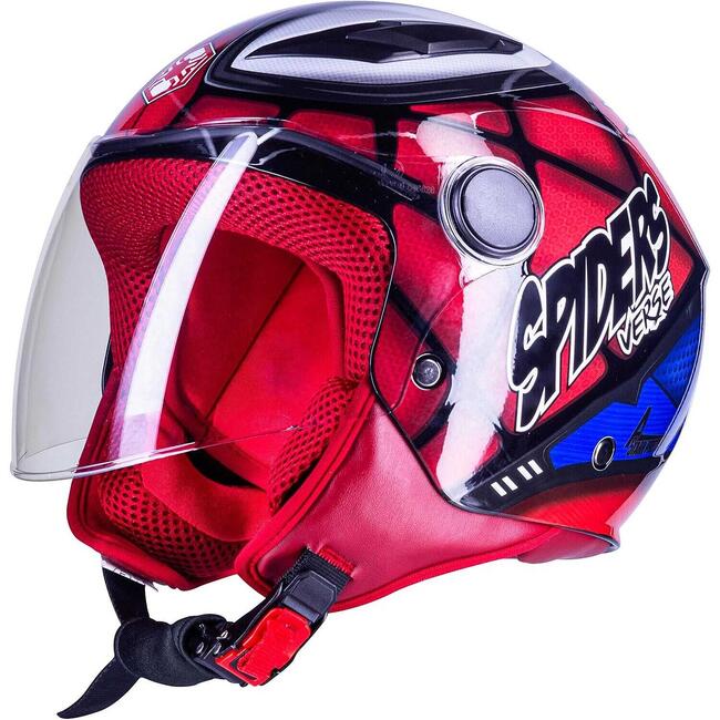 One Caschi Jet Rosso Bambino