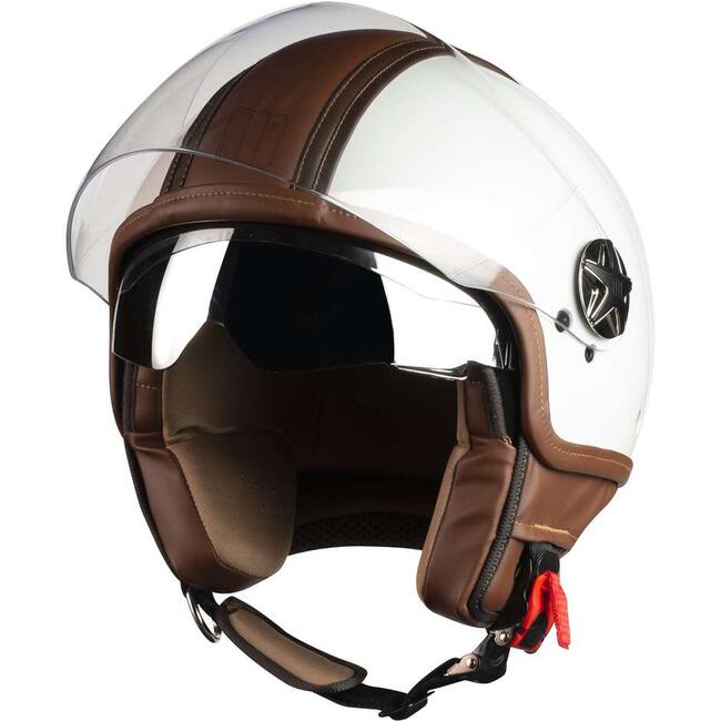 Motocubo Caschi Jet Bianco