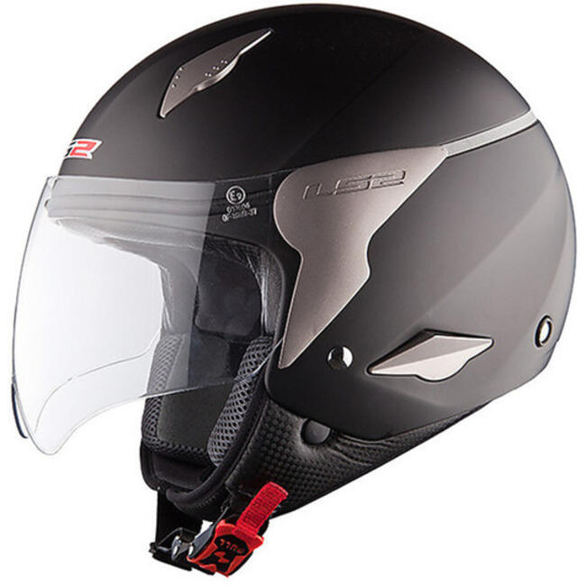 Casco Jet Ls2 Of559 Rocket Nero Opaco - Fuorigiriweb