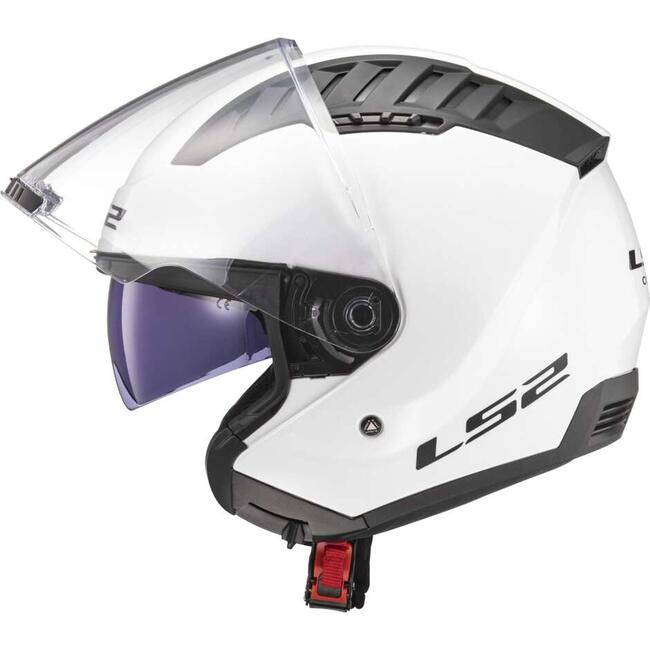 Caschi Jet Bianco Ls2