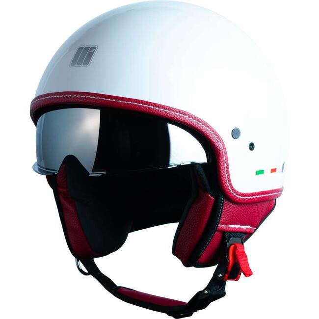 Motocubo Caschi Jet Bianco