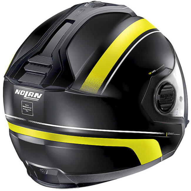 Caschi Jet Nero/giallo Nolan