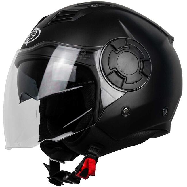 Caschi Demijet Nero One
