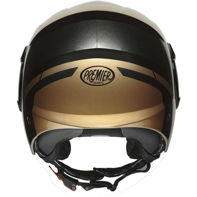 Premier Caschi Jet Nero/oro