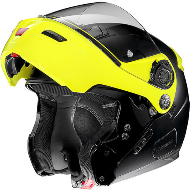 Caschi Modulari Nero/giallo Grex