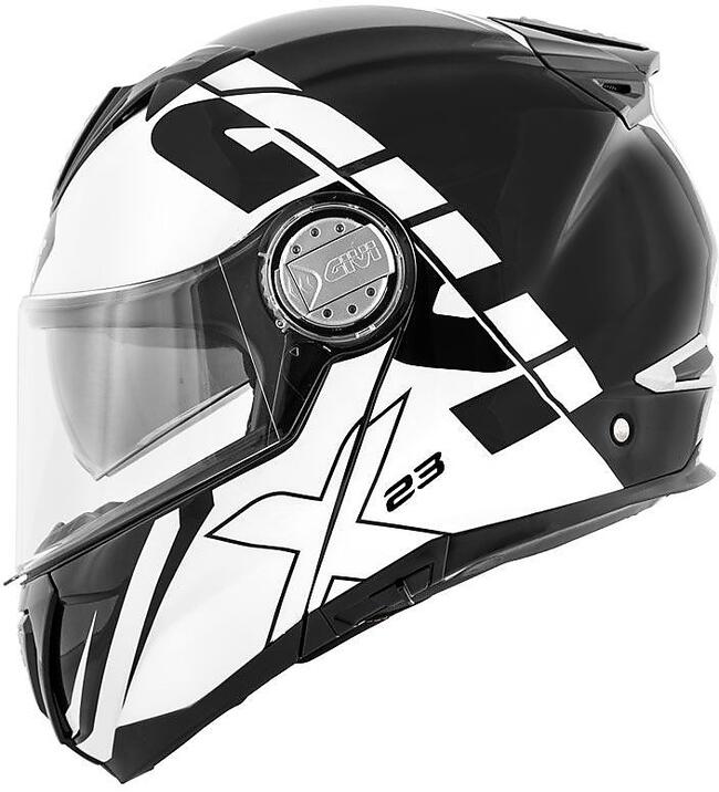 Caschi Modulari Nero/bianco Givi