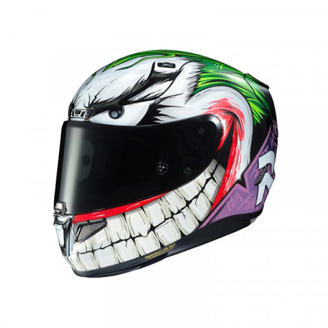 Casco Integrale Rpha 11 Joker Dc Comics Mc48 Hjc