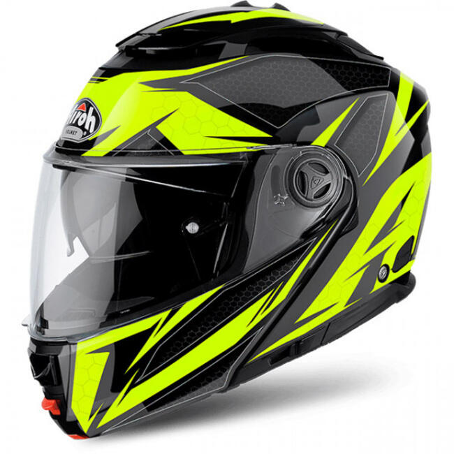 Casco Modulare Phantom-s Evolve Giallo Airoh