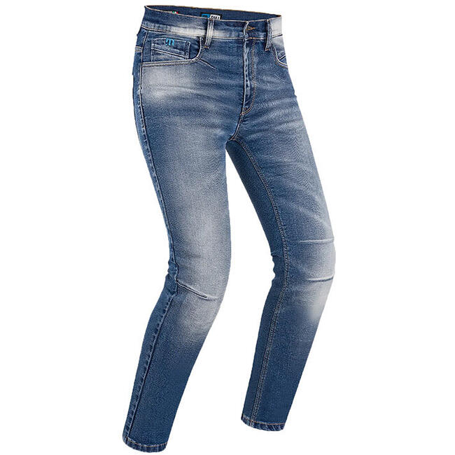 Pmj Pantaloni Da Moto Blu Uomo