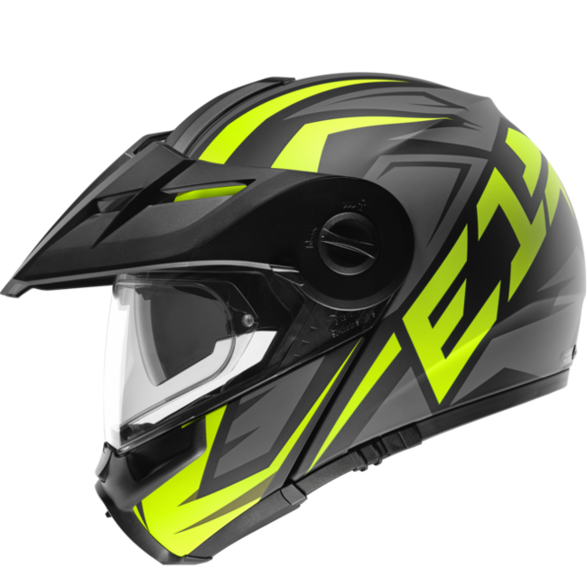 Casco Cross E1 Solid Schuberth Tuareg Yellow Grigio/giallo